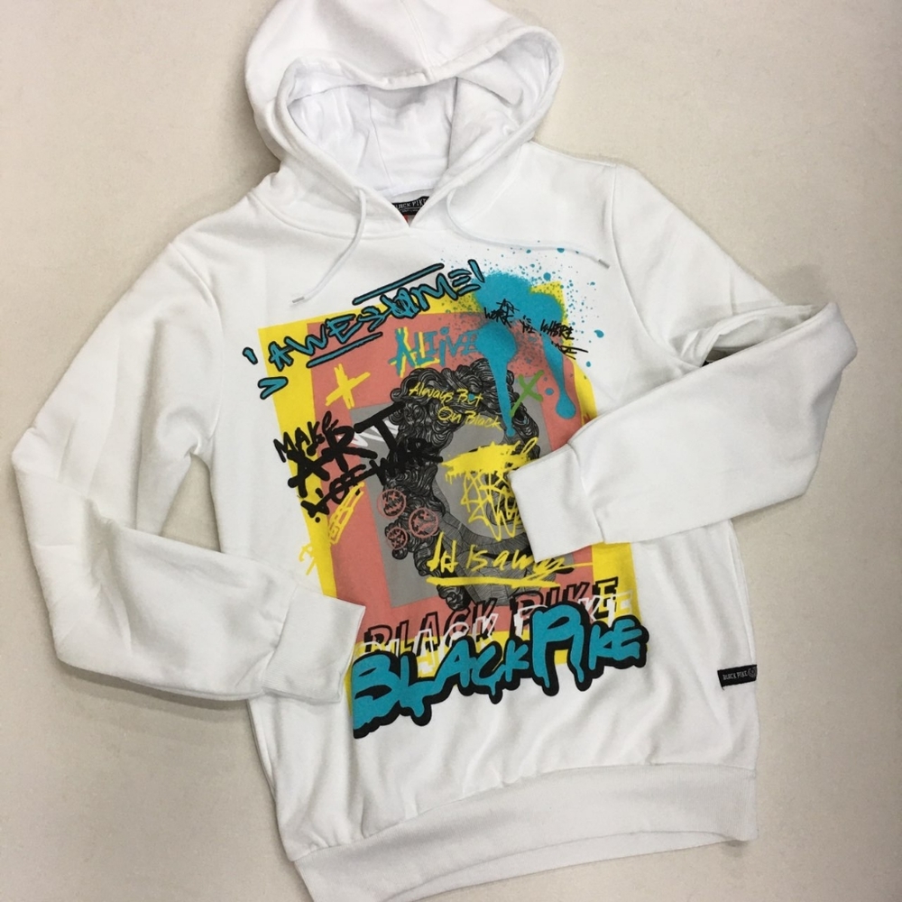 Black pike hoodie